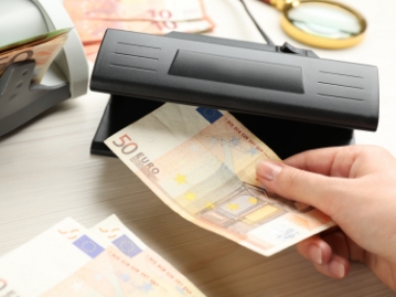 Maquina Contadora de billetes con detección de billetes falsos Countermatic  200 CX