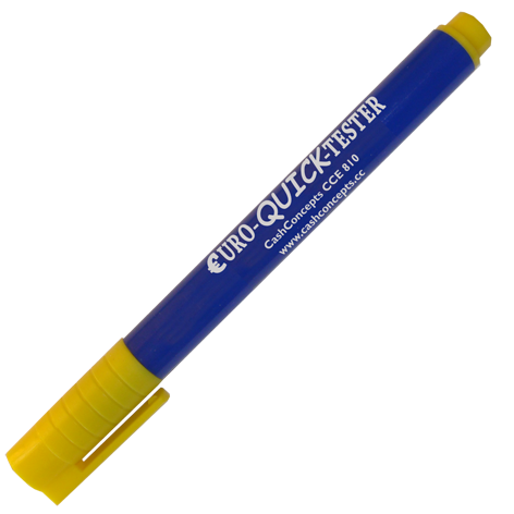 Counterfeit detector pen.