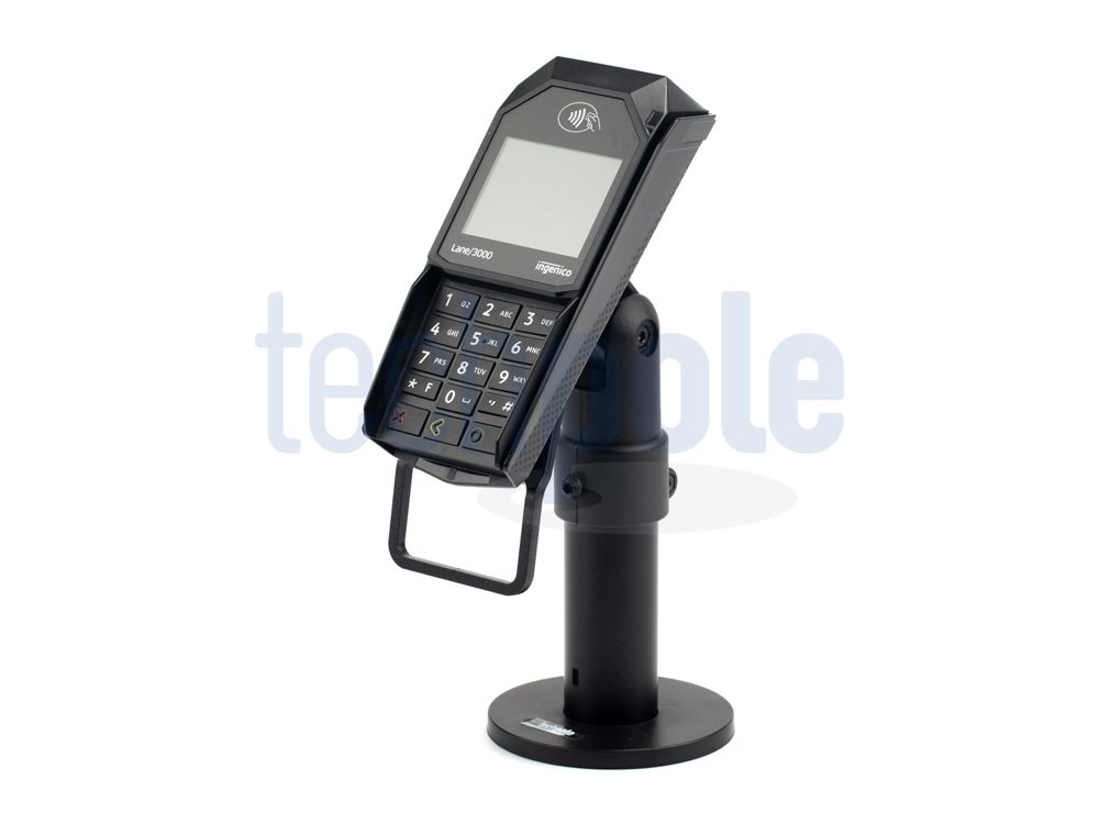 Stand with UPM system for the Ingenico LANE 3000 payment terminal.