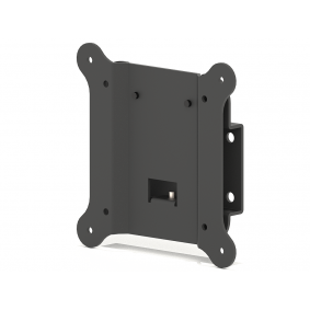Suport fix a paret VESA 75/100 | Configuracions de suports per a monitors pantalles impressores datafons al punt de venda en color negre