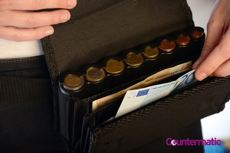 Portable belt pouch type wallet