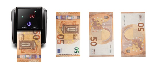 detector billetes falsos 100€