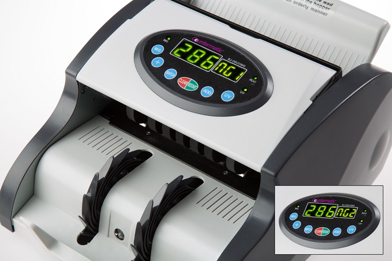 maquina contadora detectora billetes countermatic