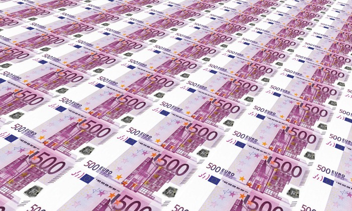 Bitllets de 500 euros al món