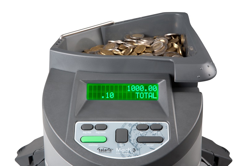 PROFESIONAL COIN COUNTER AND SORTER MACH 3