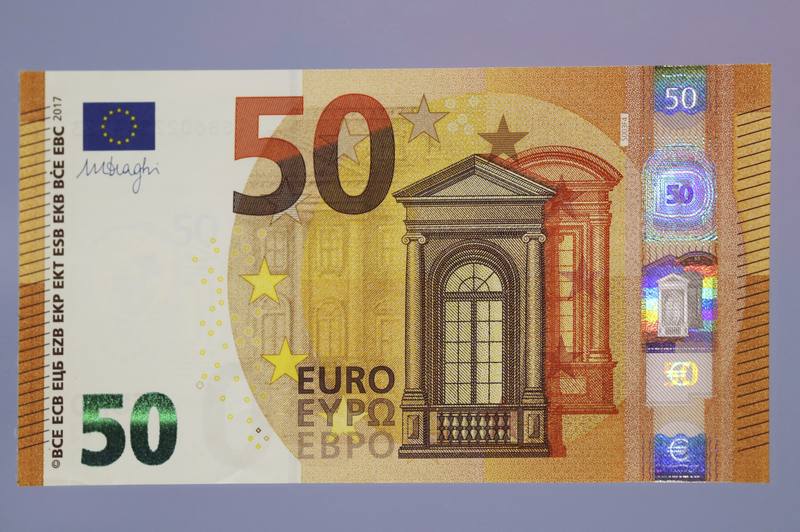 Información semestral falsificación de los billetes de Euro