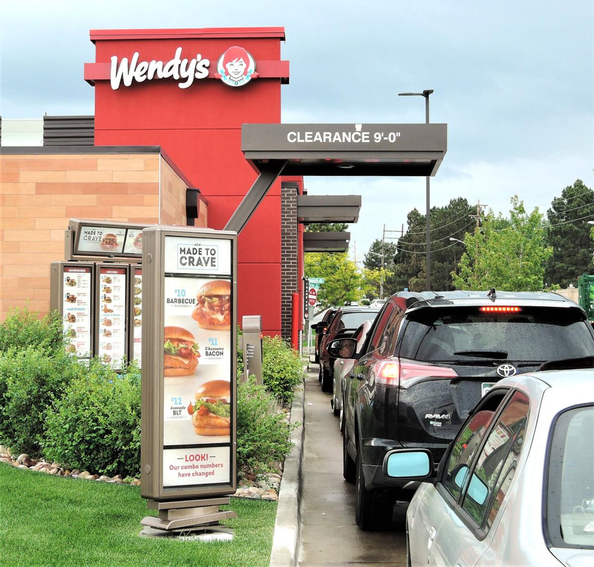 Wendy's chain reduces the queues on the drive thru at Buckinghamshire store thanks to the drive-thru handle