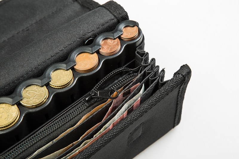 Waiter Money Pouch with Coin Holder and Belt