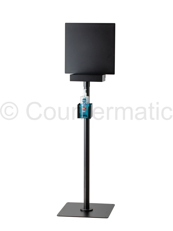 Macc Residencial from Madrid has ordered our floor stand with gel dispenser to prevent COVID-19