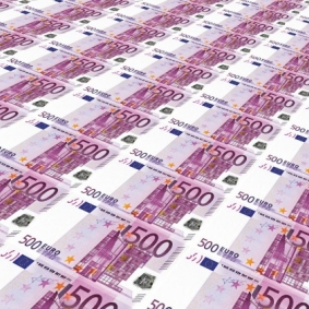 Bitllets de 500 euros al món