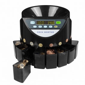 Coin Counter & Sorter Countermatic 800. How it works ?