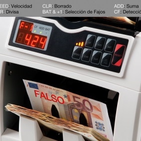 Contadora de billetes para Franco CFA, XAF