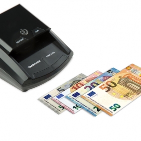 Detector billetes falsos para los nuevos billetes de Euro