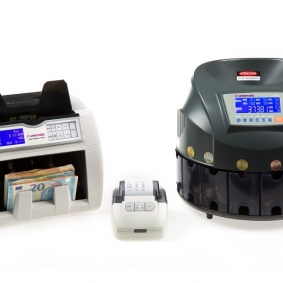 Banknote Counters and Coin Sorters with Printer