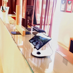 Universal security tablet holder for Bluesun hotels in Zagreb