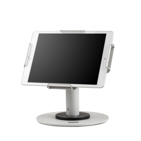 POS tablet stand for pharmacies.